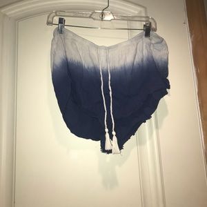 Ombré, flowy shorts